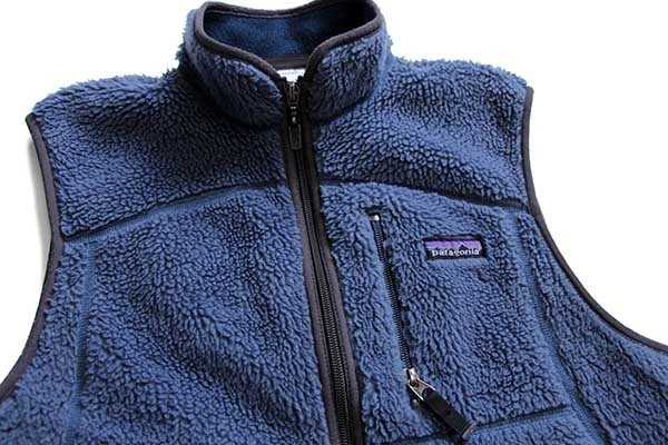 00s patagoniaパタゴニア クラシック レトロX フリースベスト HGB S