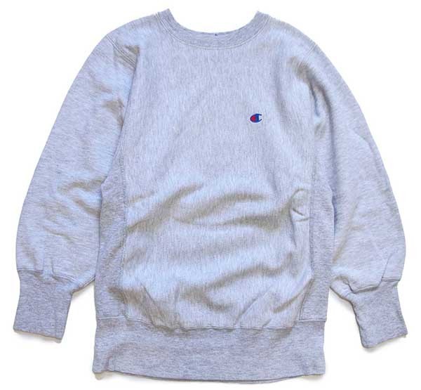 80s USA製 Championチャンピオン ワンポイント リバースウィーブ