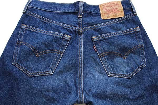 90s USA製 Levi'sリーバイス 501 デニムパンツ w31 L32☆75