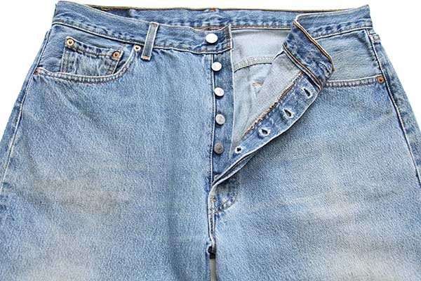 90s USA製 Levi'sリーバイス 501 デニムパンツ w38 L34☆72