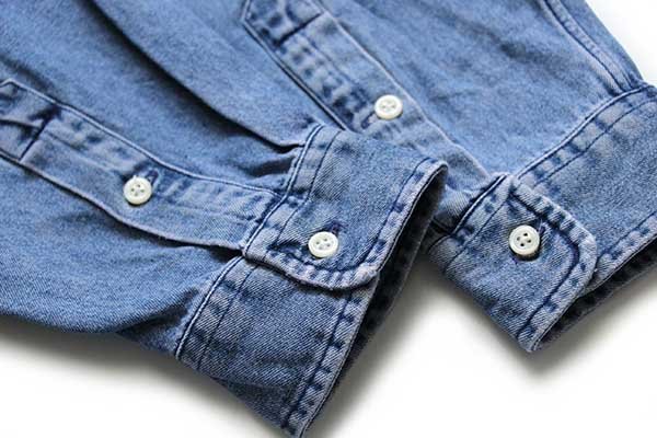 90s ポロ ラルフローレン BLAIRE ワンポイント ボタンダウン デニム