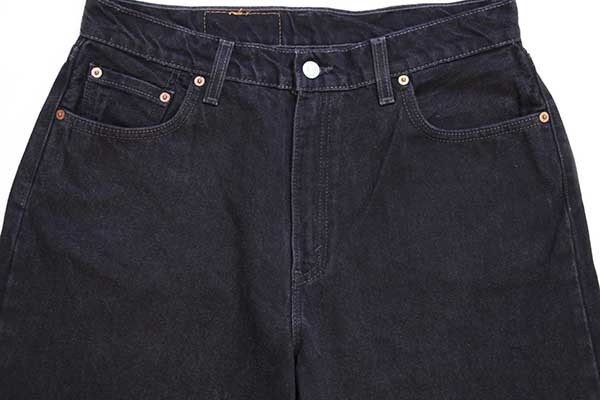 90s USA製 Levi'sリーバイス 560 ブラック デニムパンツ 14 REG.M☆20