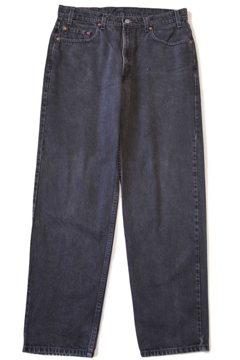 90s メキシコ製 Levi'sリーバイス 550 ブラック デニムパンツ w36 L32