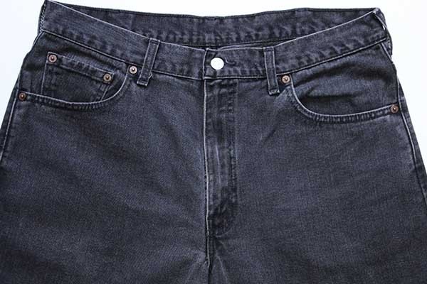 90s カナダ製 Levi'sリーバイス 550 ブラック デニムパンツ w36 L34