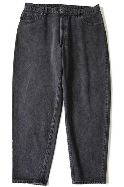 90s USA製 Levi'sリーバイス 560 ブラック デニムパンツ w42 L30☆26