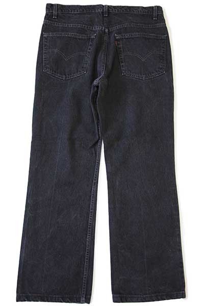 90s USA製 Levi'sリーバイス 517 ブラック デニムパンツ w38 L32