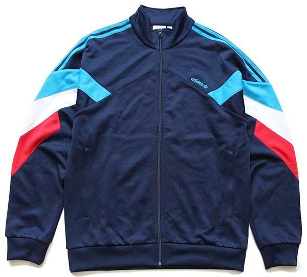 adidasアディダス トレフォイル ロゴ刺繍 マルチカラー 切り替え