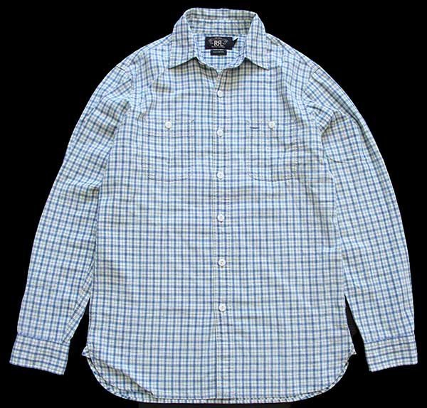 RRL ダブルアールエル ラルフローレン チェック マチ付き コットン