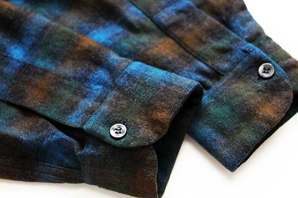 60s PENDLETONペンドルトン BULLOCK'S オンブレチェック ウール