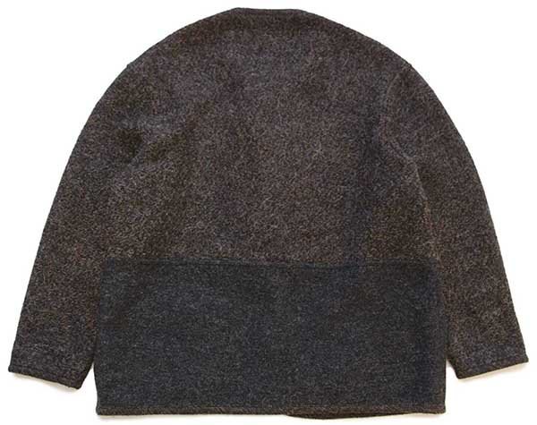 オーストリア製 Wesenjak 鹿角ボタン ノーカラー チロリアン ウール