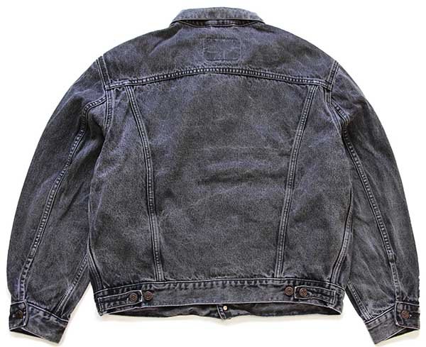 90s Levi'sリーバイス 70503 ブラック デニムジャケット 4ポケット XL