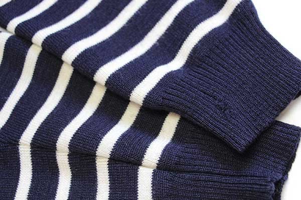 Armor-lux ボーダー ウールニット マリンセーター ネイビー×ナチュラル