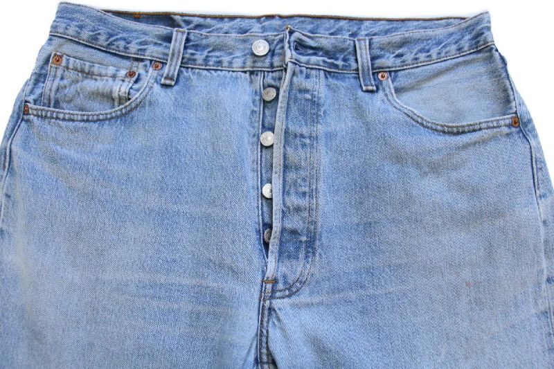 90s USA製 Levi'sリーバイス 501 デニムパンツ w36 L32☆94