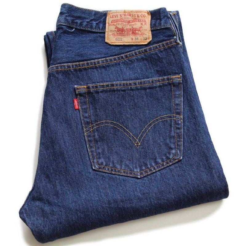00s メキシコ製 Levi'sリーバイス 501 デニムパンツ w34 L32☆115