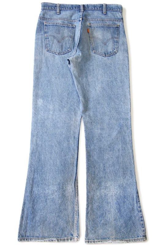 70s USA製 Levi'sリーバイス 646 デニムパンツ w33 L34☆ベルボトム