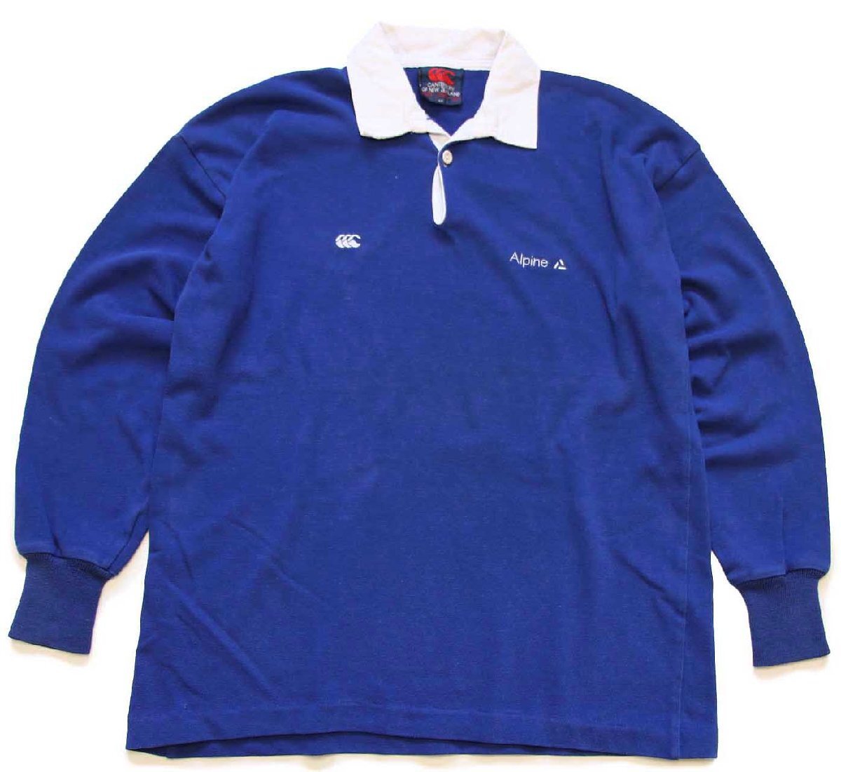 90s ニュージーランド製 CANTERBURYカンタベリー Alpine 刺繍 ラガー