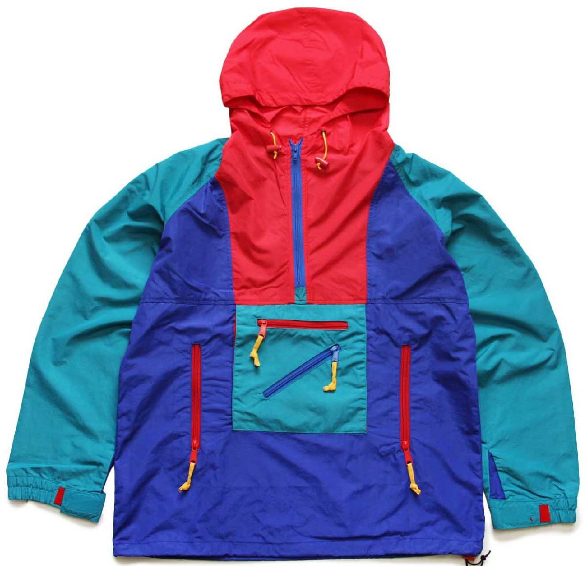 90s SIERRA DESIGNSシエラデザイン マルチカラー ナイロン アノラック