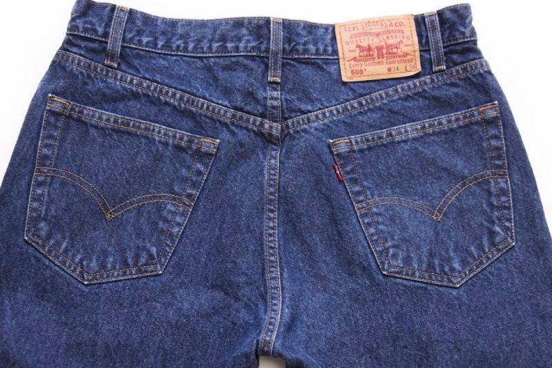 ゆ*う様 80'sリーバイス 505 ボタン裏5 W33L30 80'sリーバイス 505