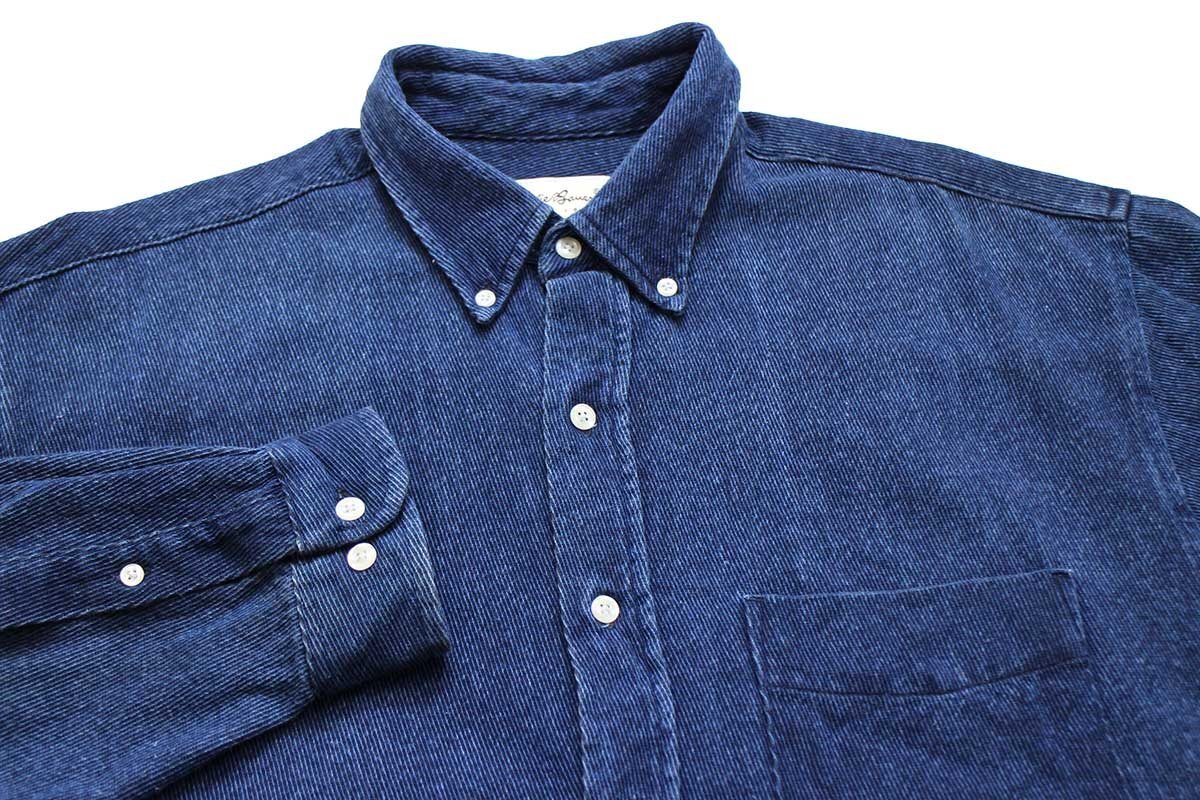 90s EddieBauerエディーバウアー ボタンダウン コットンツイルシャツ