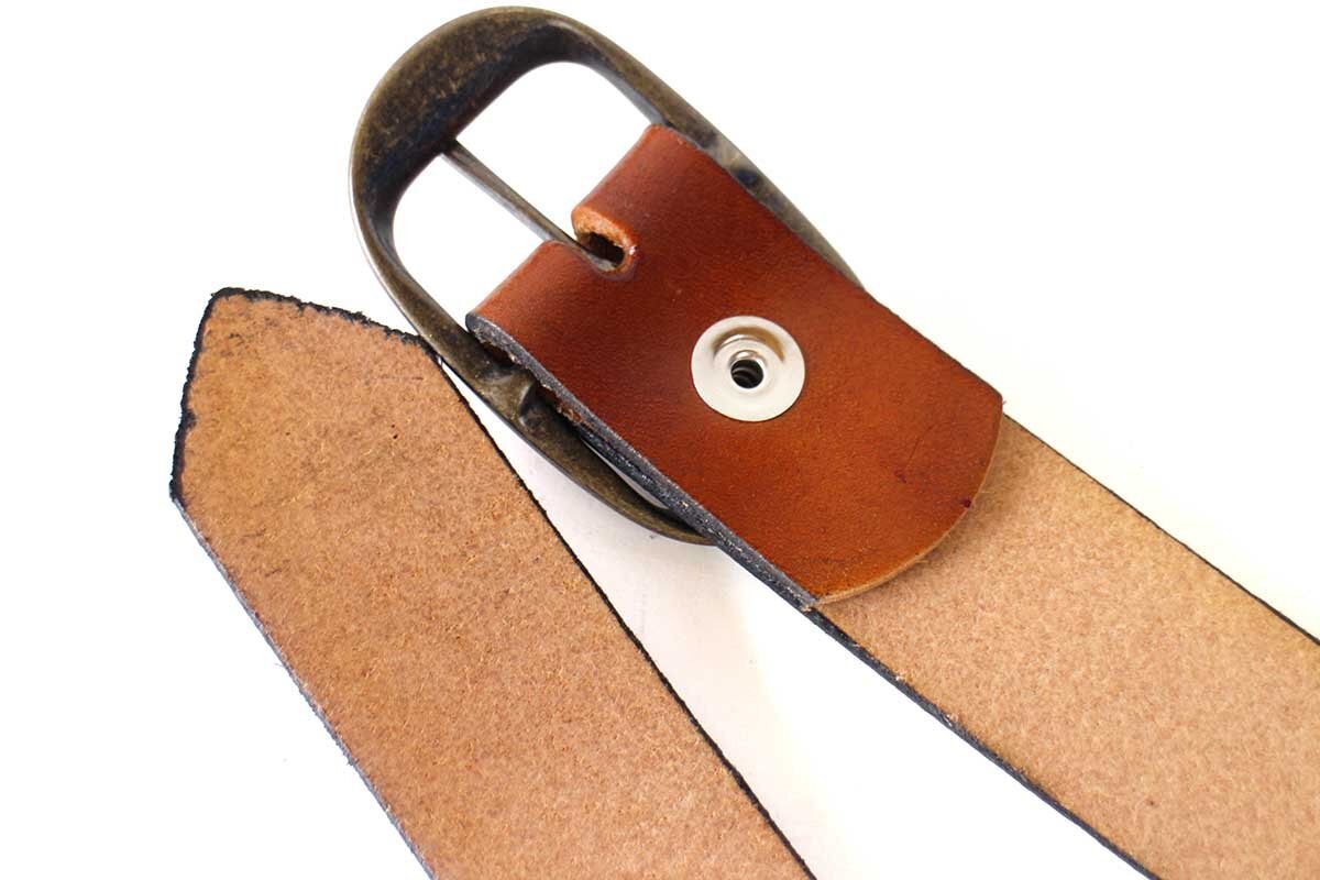 新品☆USA製 BRACKNEY LEATHER WORKS サン ムーン 型押し ペイント