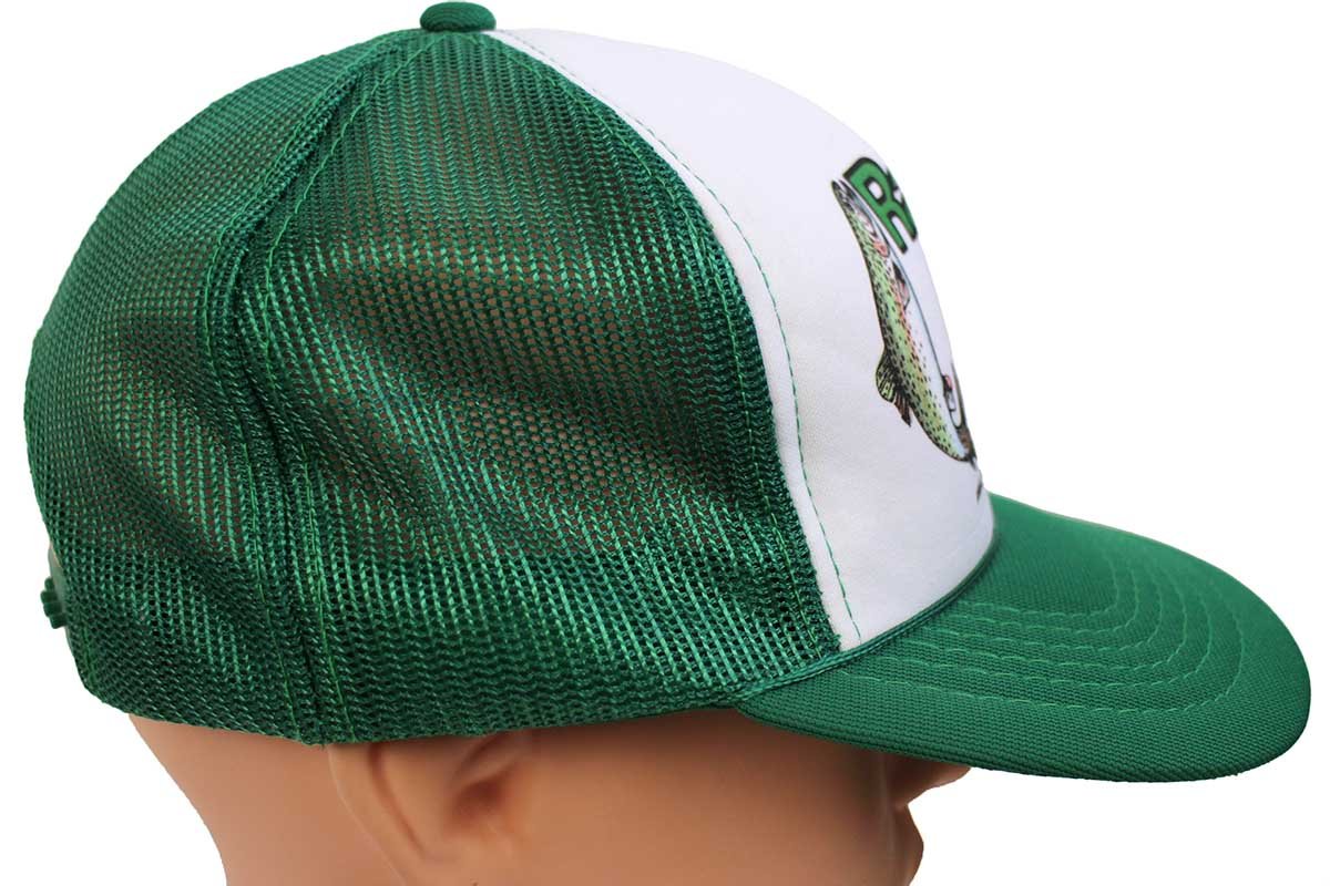 デッドストック☆80s Rangen inc. トラウト ツートン 切り替え