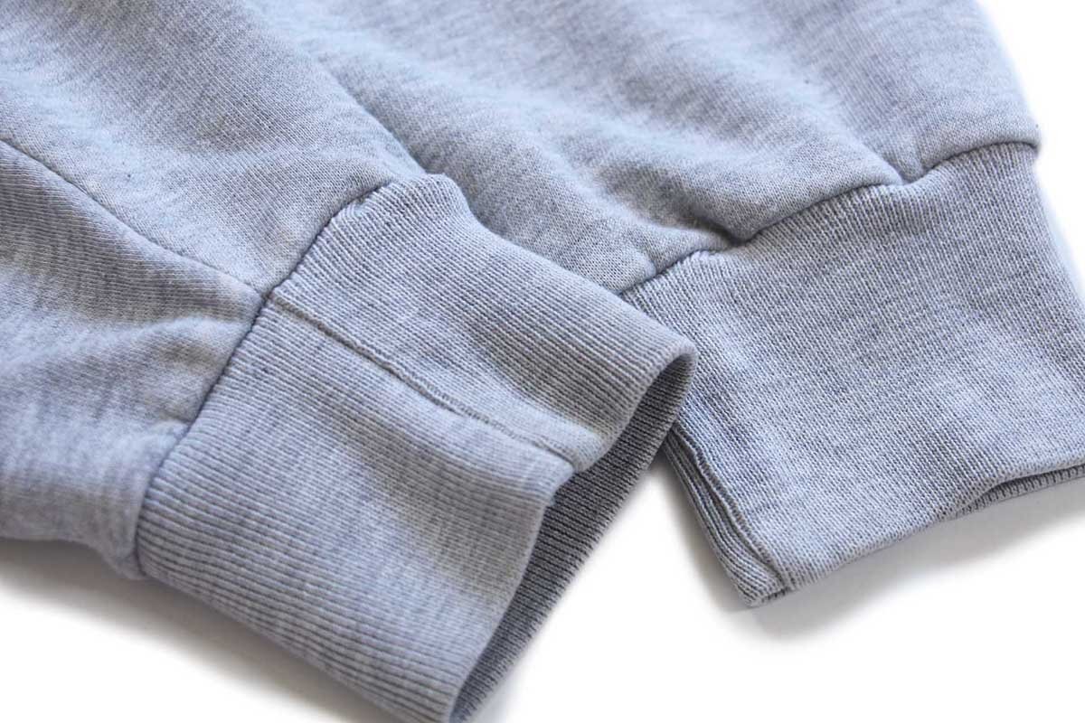 80s NIKEナイキ ロゴ刺繍 ツートン 切り替え スウェット ジップ