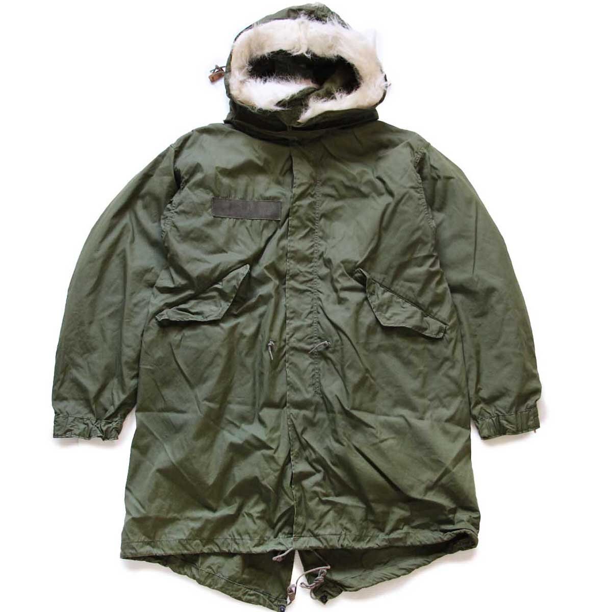 80s 米軍 U.S.ARMY M-65 パーカー キルティングライナー&フード付き S