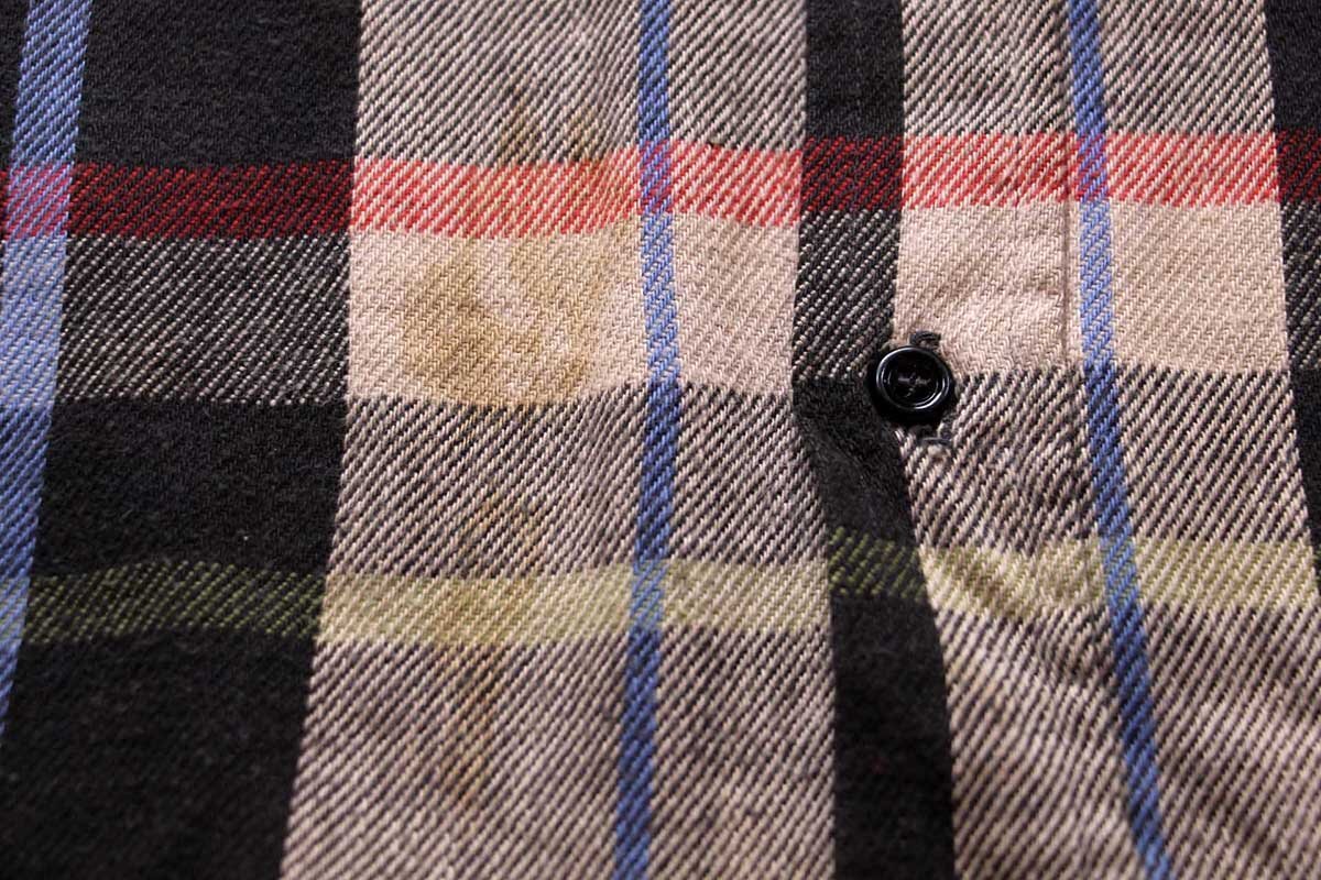 80s USA製 FIVE BROTHERファイブブラザー チェック コットン