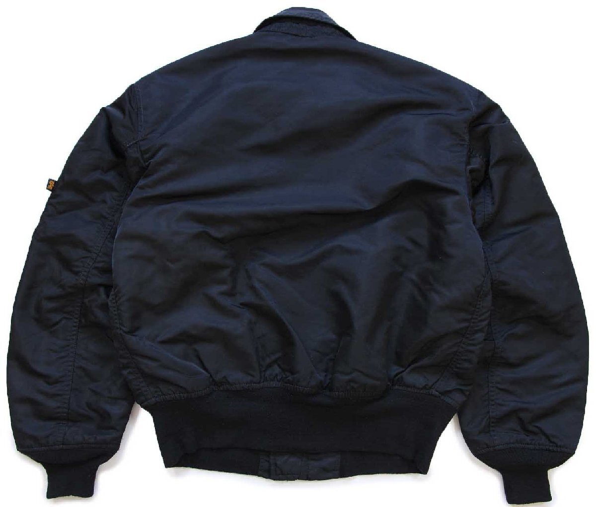 90s USA製 ALPHAアルファ CWU-45/P フライトジャケット 黒 S