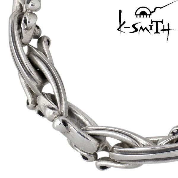 K-SMITH(ケースミス) シルバー チェーン ブレスレットを販売。商品点数