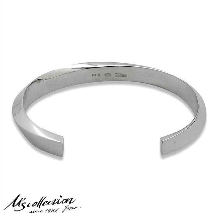 M's collection エムズコレクション ファインツイストバングル