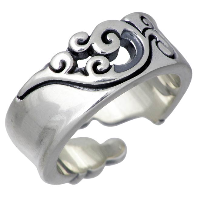 M's collection(エムズ コレクション) フェザー シルバー リング 指輪