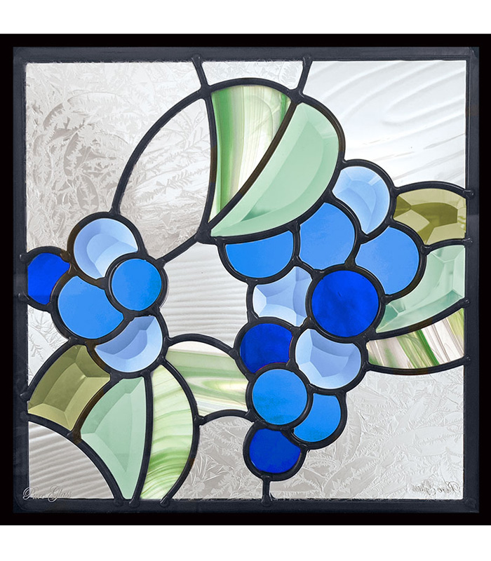 即納 既製品 本ステンドグラス SH-E19 – ステンドグラス 窓の販売