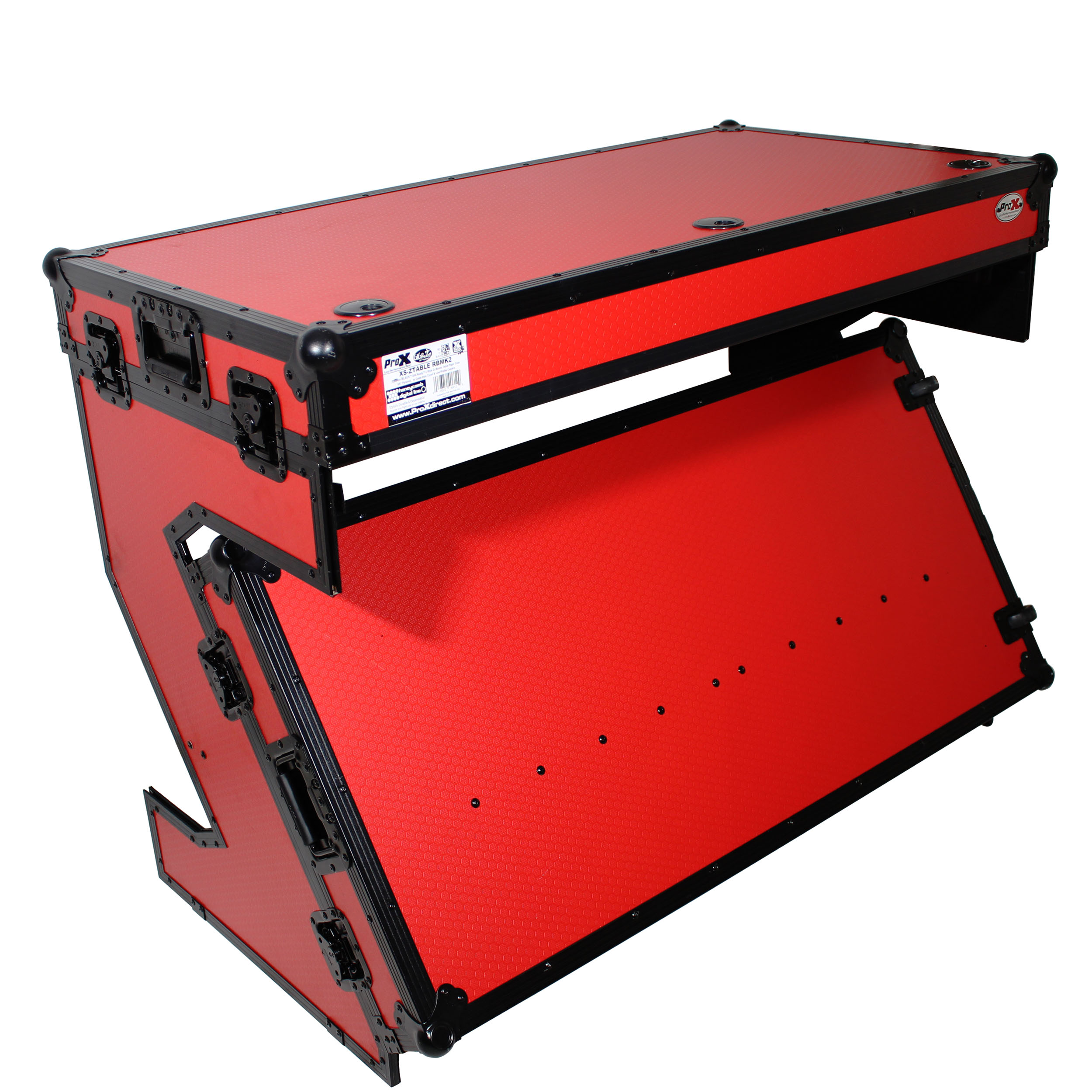 DJ Z-Table® Workstation | Flight Case Table Portable W-Handles and