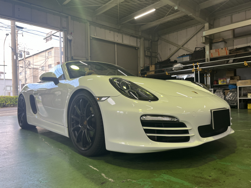 ポルシェ ボクスター(Type981) 981 2.7 PDK 左ハンドル 社外20インチ