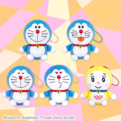 ドラえもんいろんな顔がいっぱいマスコットVol．2【ラウンドワン