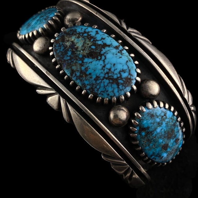 インディアンジュエリー ケネス・ビゲー ブレスレット183 | ターコイズ