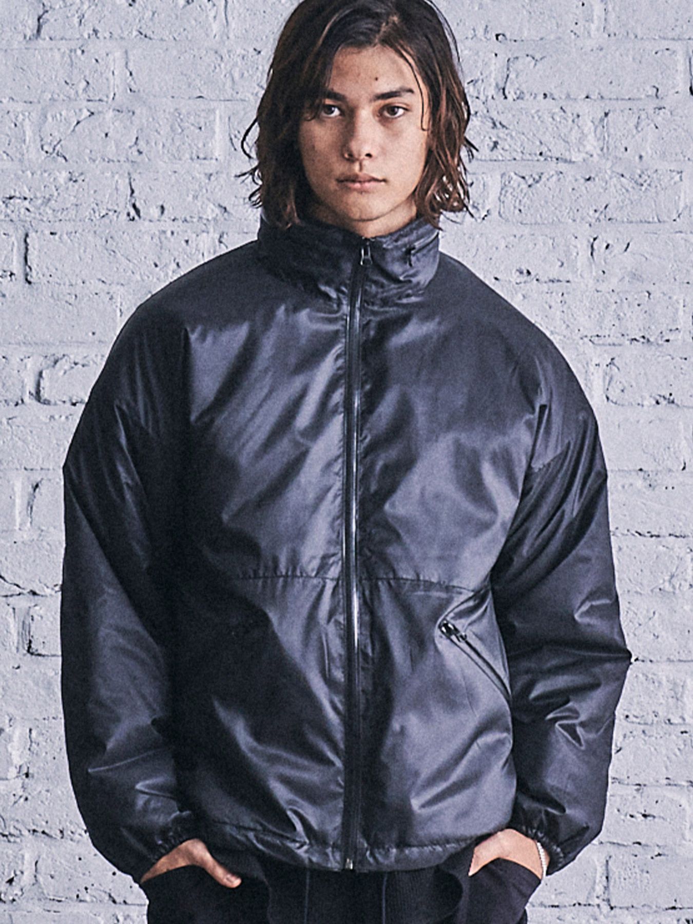 MSML(MUSIC SAVED MY LIFE) - ナイロン パデッド ブルゾン / NYLON