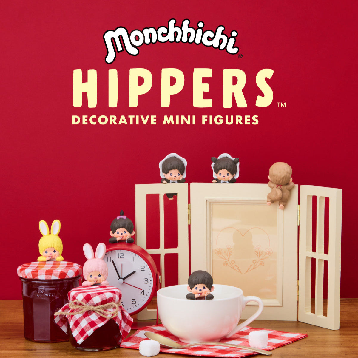 SONNY ANGEL Blind Box Hippers Monchichi (1 pc) – Skin Cupid