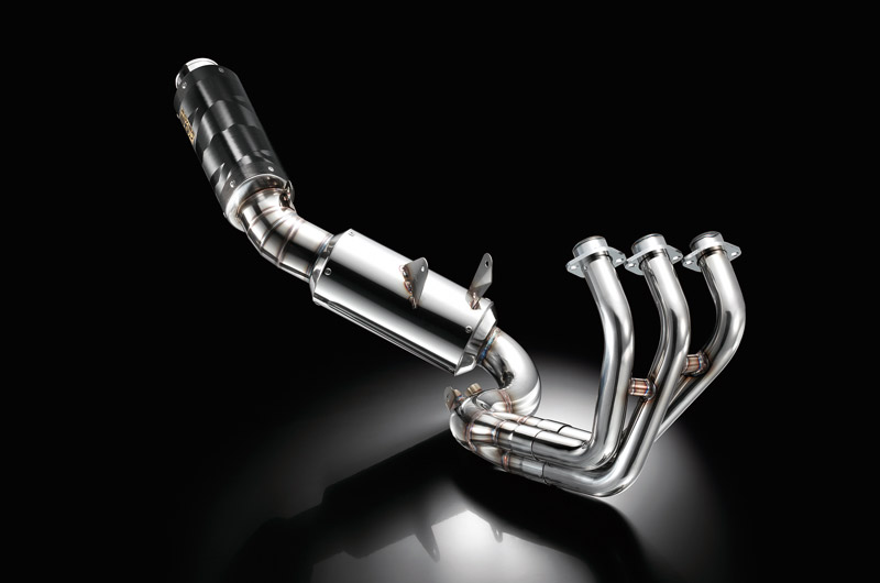 YAMAHA 〜16 MT-09 TRACER POWERBOX FULL チタンエキゾーストパイプ|SP忠男