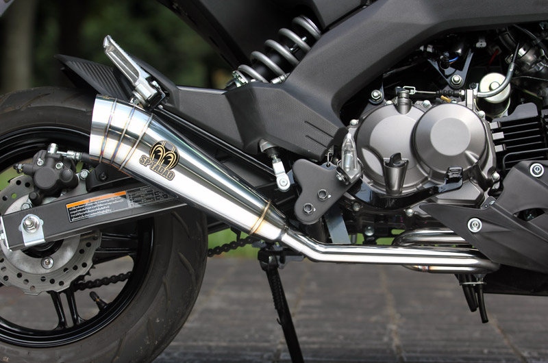 KAWASAKI Z125PRO | SP忠男オリジナルマフラー