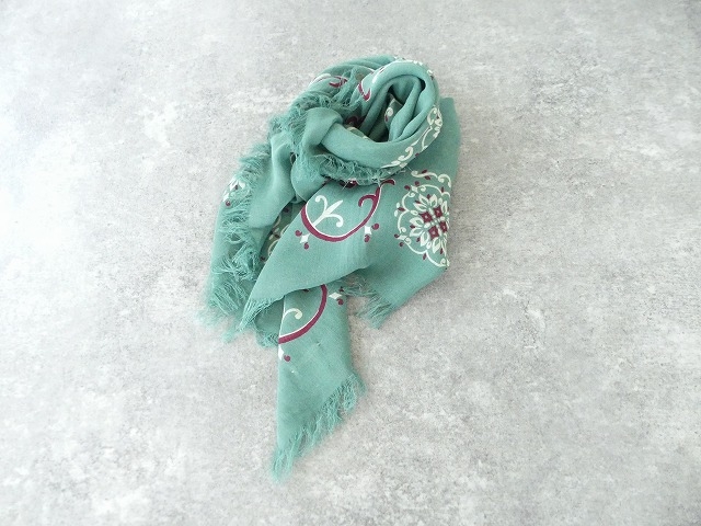 KAPITAL(キャピタル) 麻レーヨン フリンジストール ハバナナジャ(EK