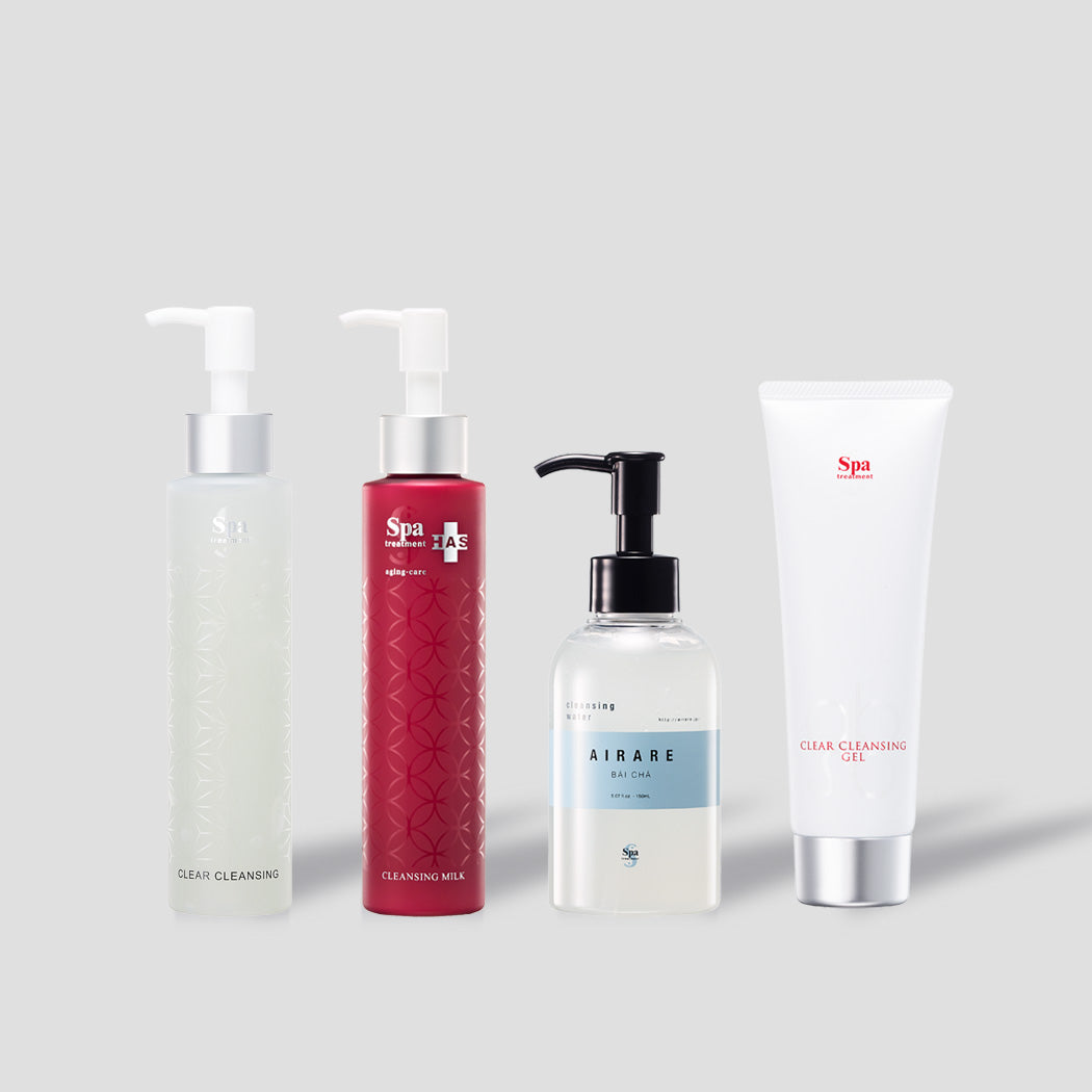 スパトリートメント 化粧水 洗顔 クレンジング クリーム 4点セット