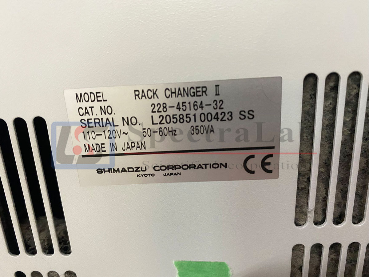 Shimadzu Nexera X2 UHPLC System with Rack Changer II – Spectralab