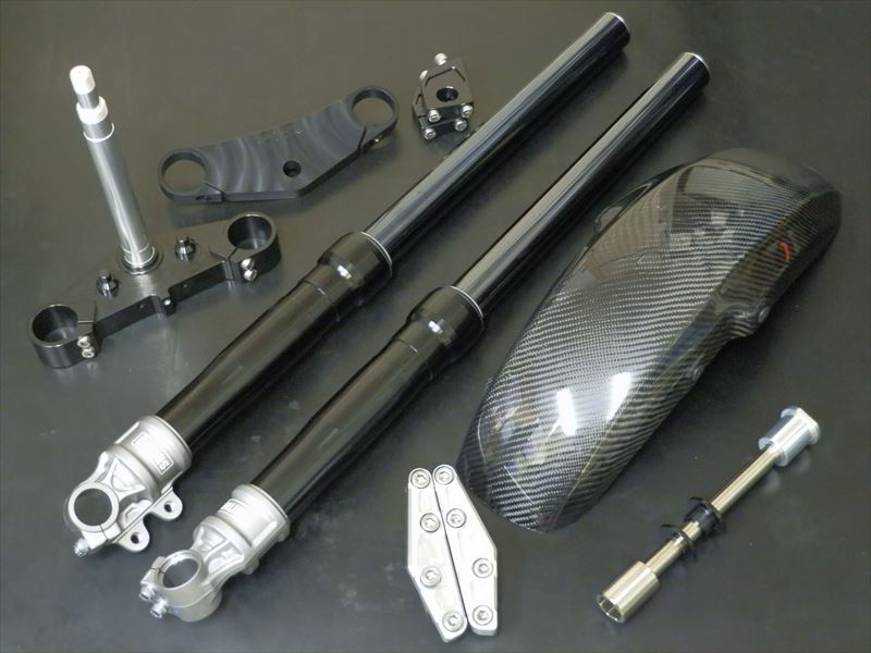 ゼファー750用 オーリンズφ43正立フロントフォークキット