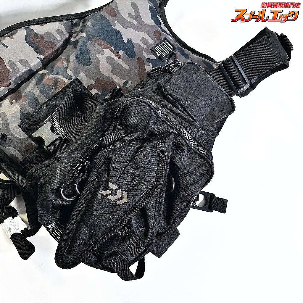 ダイワ】 フロートゲームベスト DF-6206 ブラック フリー