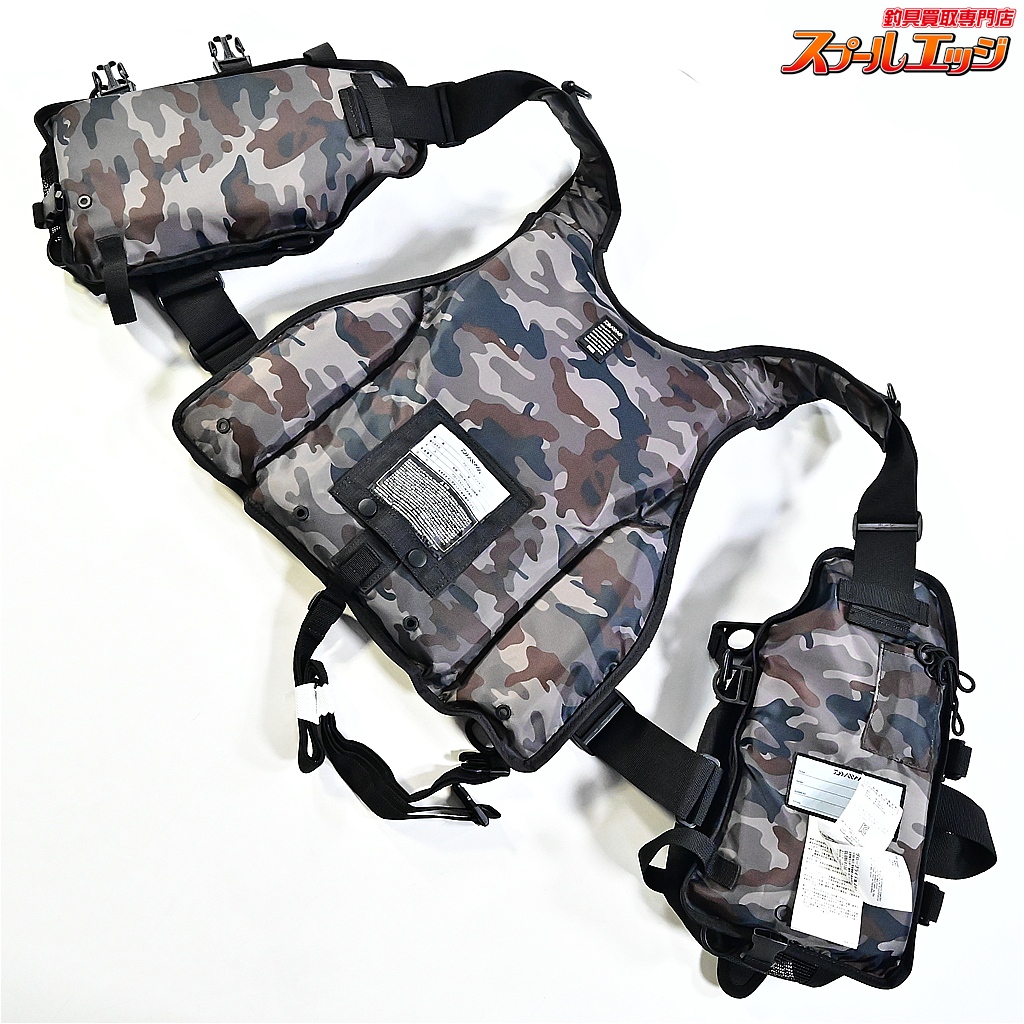 ダイワ】 フロートゲームベスト DF-6206 ブラック フリー