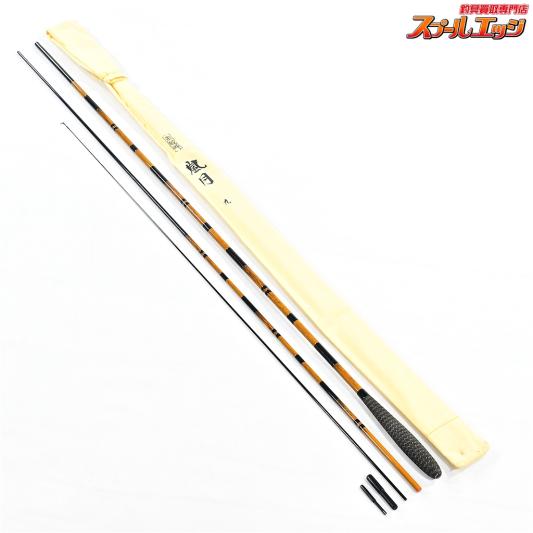 朱紋峰19 ヘラブナ竿 4本継 シマノ（SHIMANO） 朱紋峰 本式 19尺 /ほん
