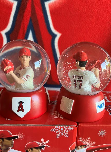 大谷翔平選手6月24日エンジェルス球場25000個限定配布Christmas Snow