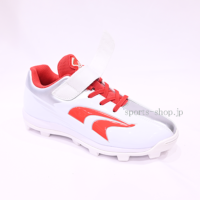 久保田スラッガー ジュニア用 ポイント スパイク D-J01RD ホワイト